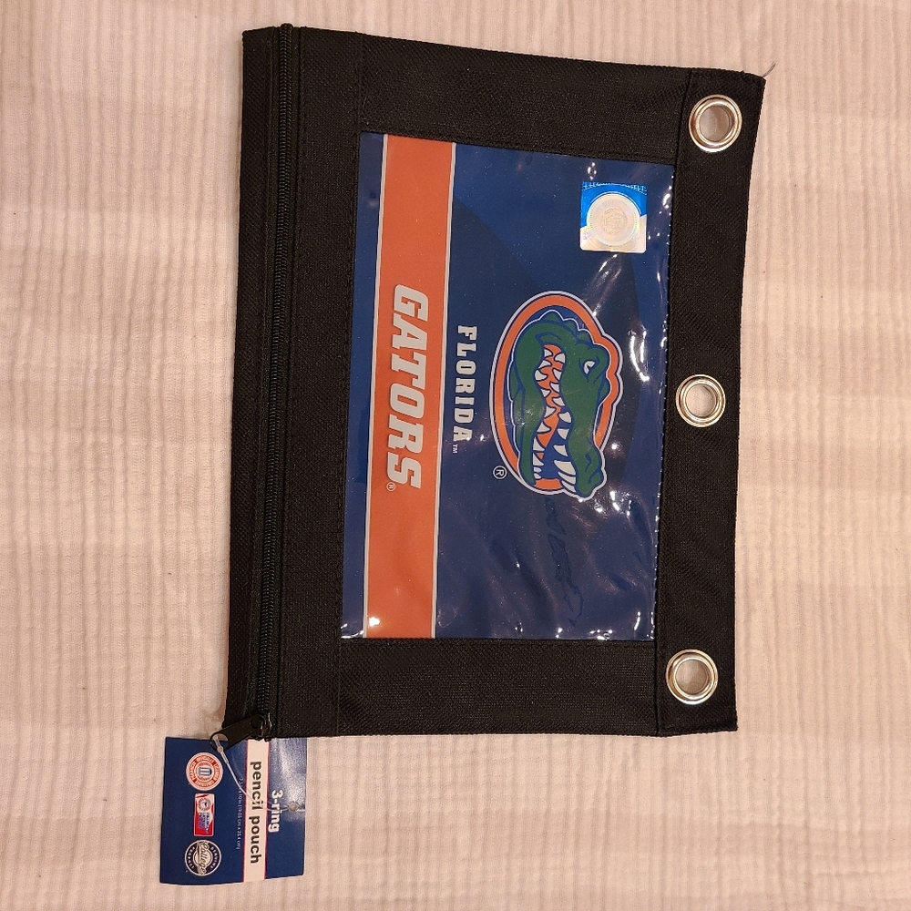 Florida Gators 3 Ring Pencil Pouch - Picture 4 of 7